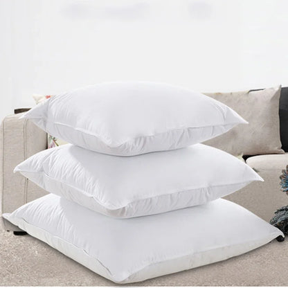 This home cushion, made from soft, thick PP cotton, adds fullness and elasticity to your throw pillows. It ensures a snug fit and maintains a plush appearance, making it ideal for decorative pillowcases.