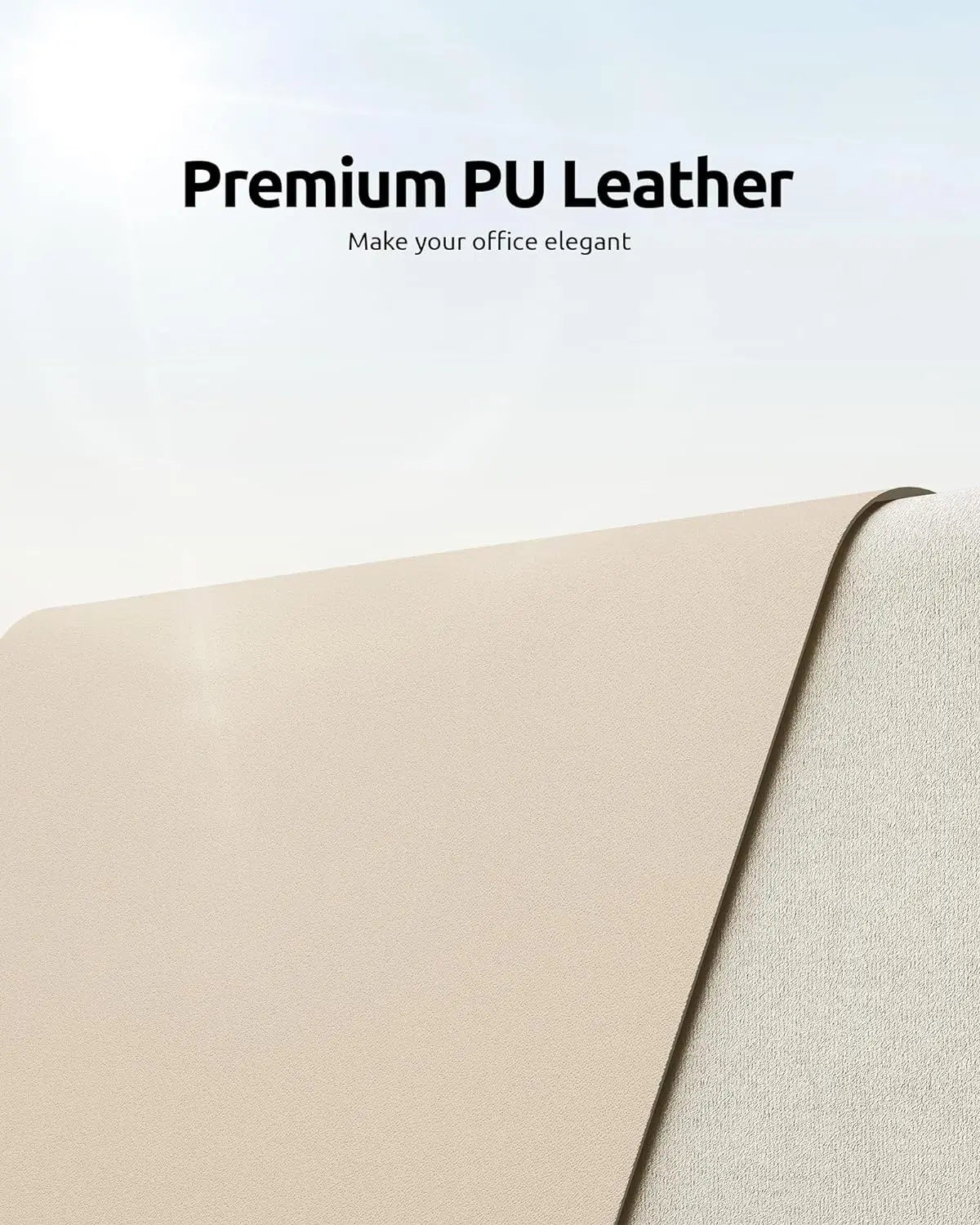 Made from premium PU leather, this product combines durability with a sleek, modern look. Its high-quality construction ensures long-lasting performance and adds a touch of elegance to any space.