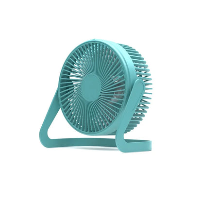 This compact USB desk fan provides powerful airflow with 360-degree rotation, perfect for cooling small spaces like workspaces or bedrooms. Its ultra-quiet operation, versatile power supply, and energy-saving technology make it a convenient and efficient cooling solution for home, office, or travel.