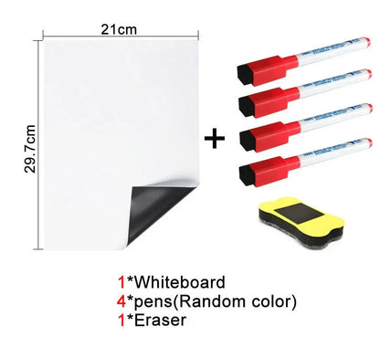 Magnetic Whiteboard on Fridge