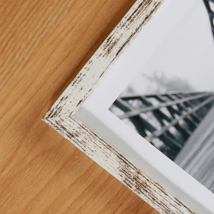 "Showcase your cherished memories with this minimalist rectangular wooden photo frame. Durable, eco-friendly, and versatile for both portrait and landscape displays."